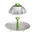 Expandable Stainless Steel Vegetable Steamer Basket for Healthy Cooking and Easy Kitchen Prep