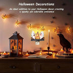 Ghost Campfire Flickering Night Light for Halloween Room Decor