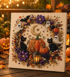 Halloween Ghost Pearl Art DIY Kit for Spooky Fall Home Decor