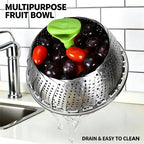 Expandable Stainless Steel Vegetable Steamer Basket for Healthy Cooking and Easy Kitchen Prep