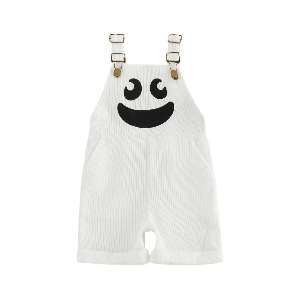 Cute Halloween Baby Overalls with Pocket Design for Cozy Toddler Fall Outfits
