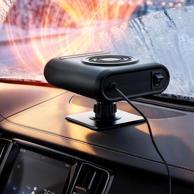Portable 12V Car Heater for Windshield Defogging Defrosting and Winter Driving