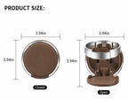 Universal Foldable Car Cup Holder with Hook for Bottles Tumblers and Coffee Cups