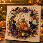 Halloween Ghost Pearl Art DIY Kit for Spooky Fall Home Decor