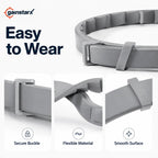 Gainstarx Adjustable Fresh Scent Dog Collar – Comfortable Lightweight Pet Collar for Large Dogs (Over 18 lbs)