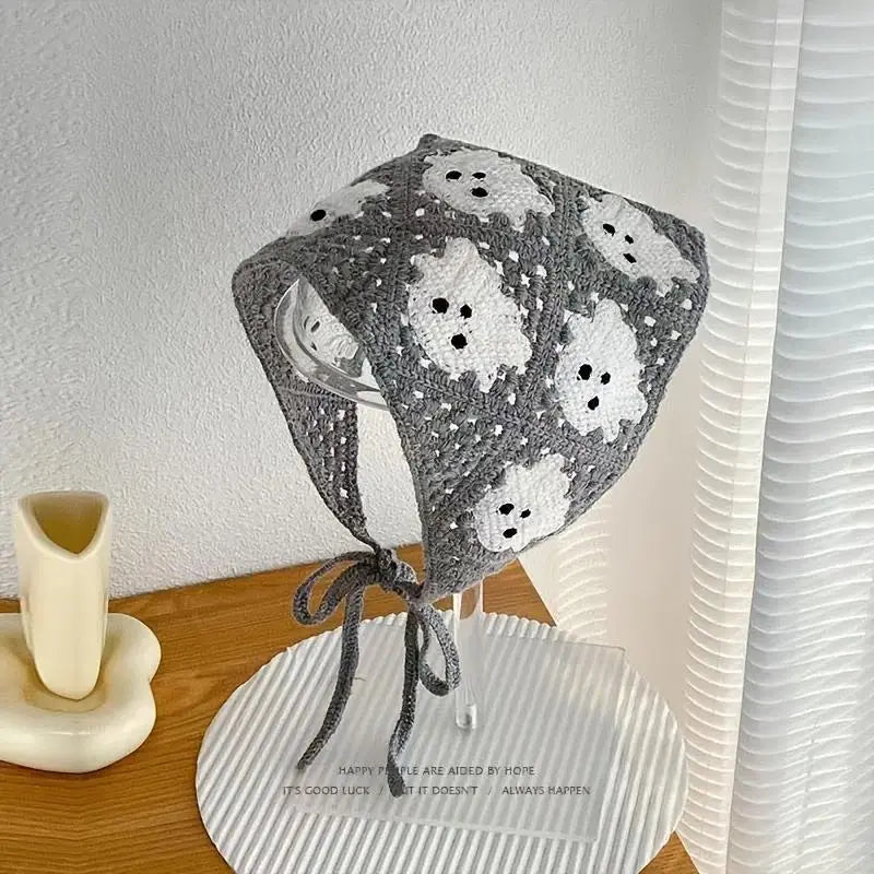 Halloween Triangle Bandana Hair Scarf Set for Spooky Boho Party Style