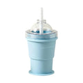 Folding Silicone Ice Hockey Cup & Spherical Ice Cube Mold