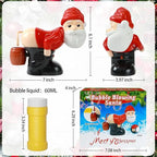Farting Santa Bubble Machine with Funny Sounds for Christmas Party Kids Gift
