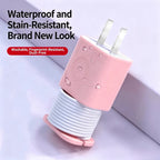 2-in-1 Charger Cord Protector with Cable Wrap for Organized Everyday Charging Setup