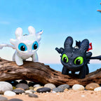 Glow In Dark Mini Dragon Keychain with Moving Wings for Bag Charms