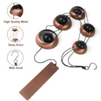 Metal Pagoda Wind Chimes for Outside - Copper Feng Shui Wind Bell for Home Yard Outdoor Decoration,Memorial windchimes Gifts,Garden Hanging Decor,Japanese Handmade