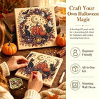 Halloween Ghost Pearl Art DIY Kit for Spooky Fall Home Decor