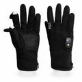 Rechargeable Heated Gloves with Touchscreen Fingertips for Cycling and Cold Weather