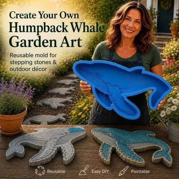 Reusable Octopus Stepping Stone Mold for DIY Garden Pathway Decor