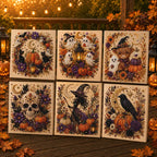 Halloween Ghost Pearl Art DIY Kit for Spooky Fall Home Decor