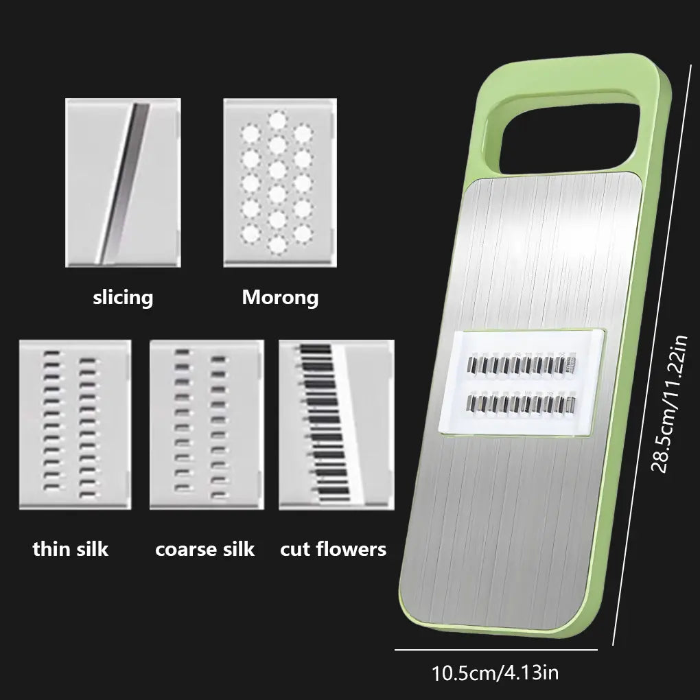 Multi-Function Vegetable Slicer with Adjustable Blades for Fast Kitchen Prep