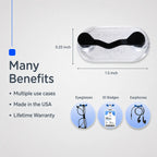 Magnetic Glasses Holder Clip – Secure Eyeglass Holder for Shirts, Jackets