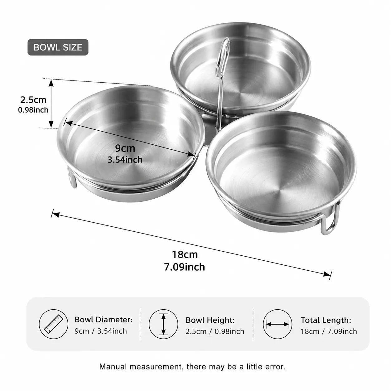 Stainless Steel 3-Cup Egg Poacher Set for Easy Breakfast Cooking