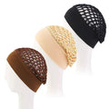 Stretchy Wide Edge Sleeping Cap Set for Nighttime Hair Care and Beauty