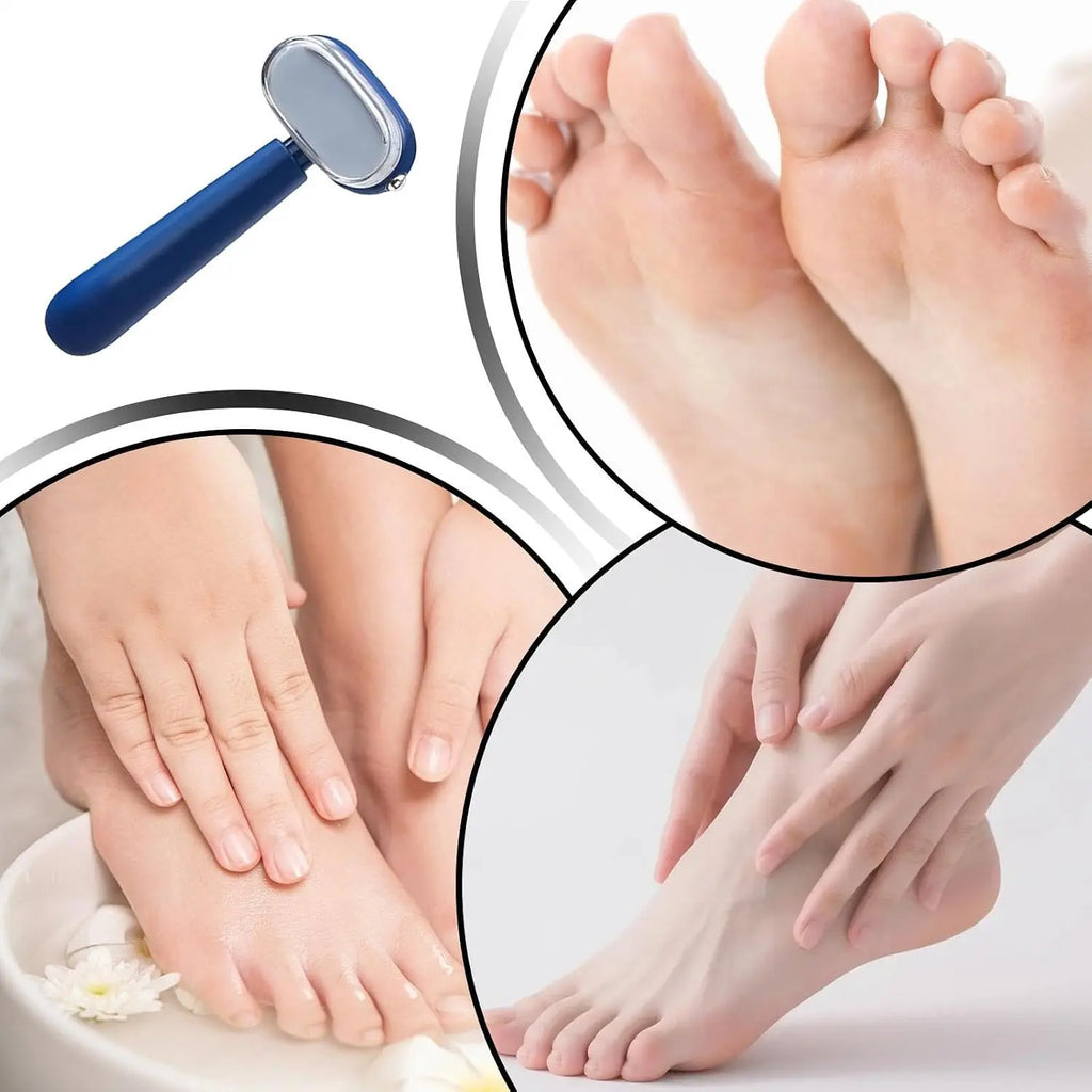 Compact Foot Scraper Tool for Smooth Heels and Easy At-Home Foot Care