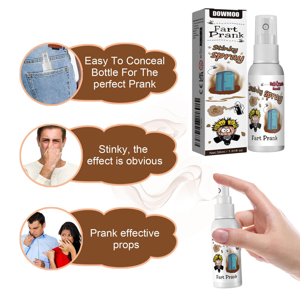 Liquid Ass Authentic Fart Prank Spray – Made in USA Realistic Non-Staining Odor for Lasting Humor
