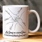 Les Sœurs Sont La Façon De Dieu | Personalized Ceramic Coffee Mug - 2