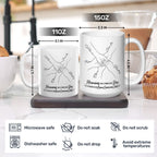 Hermanas Son La Forma De Dios | Personalized Ceramic Coffee Mug - 8